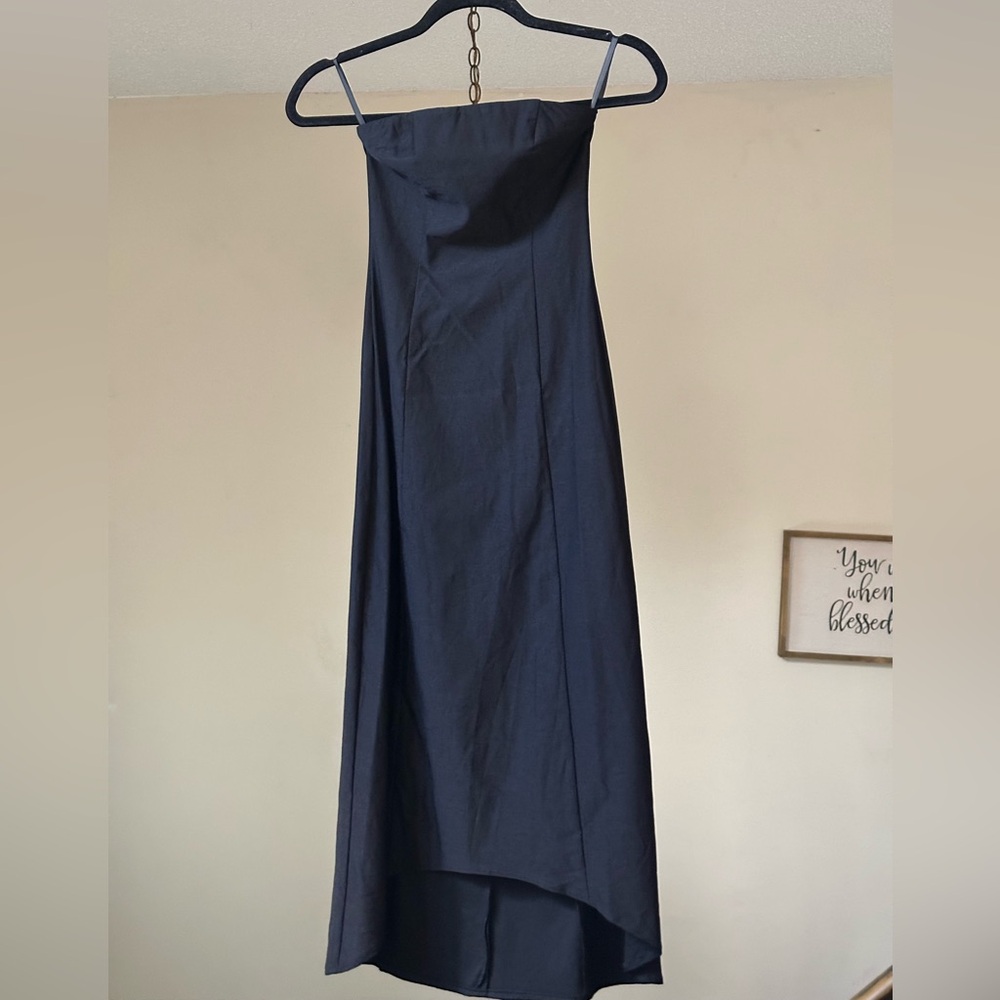 Strapless Black Dress - $15 Sale